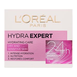 L'Oreal Paris Hydra Expert Dnevna nega za suvu i osetljivu kožu 50 ml