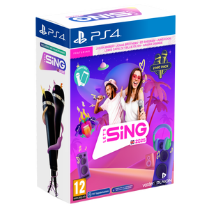 Let's Sing 2025 - Paket s dva mikrofona (Playstation 4)