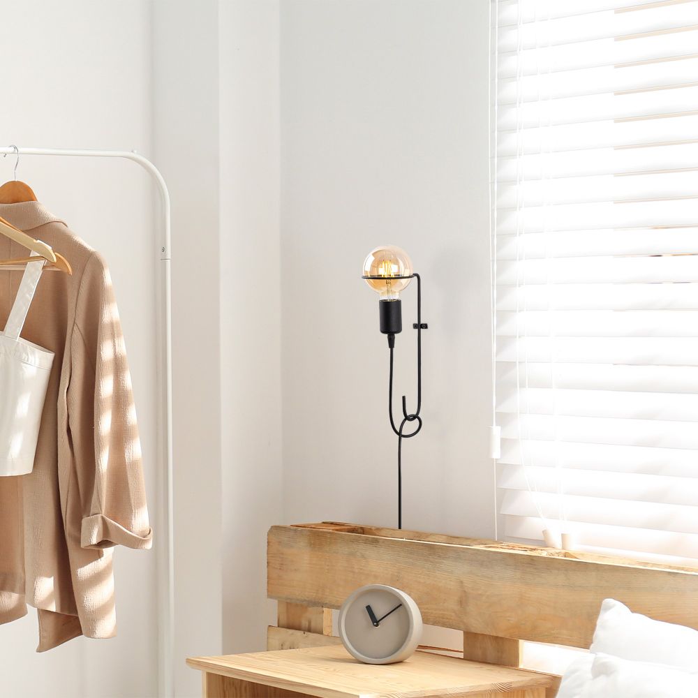 Pota - 3664 Crna Zidna Lampa slika 2