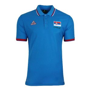 Peak Sport Polo Majica Srbija KSS1910 Svetlo Plava 2XL