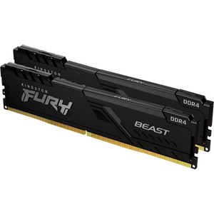 Kingston memorija Fury Beast 32GB (2x16GB), DDR4 3200MHz, CL16, KF432C16BBK2/32