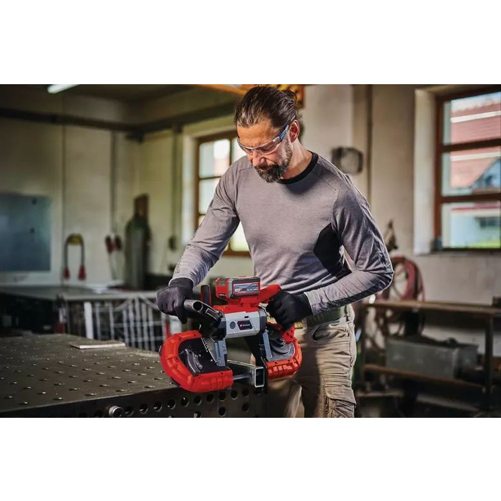 Einhell PXC aku tračna pila za metal TE-MB 18/127 Li-Solo + Baterija 2.5 Ah i punjač slika 4