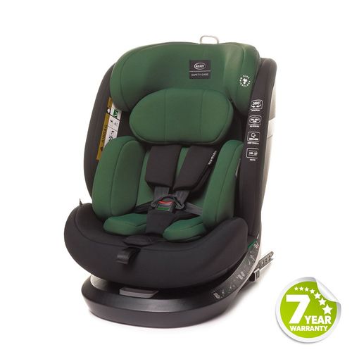 4BABY autosjedalica I-Size (40-150 cm) Roto-fix dark green slika 1