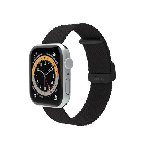 Kaiš za ručni sat Celly WBANDBRAIDEDBK - Crni Tkaninski Remen za Apple Watch slika 2