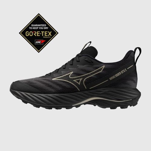 ženske Tenisice Za Trčanje Mizuno Wave Rider Gtx 2 Black slika 1