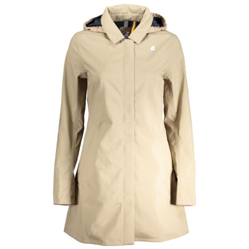 K-WAY BEIGE WOMEN'S TRENCH COAT slika 1