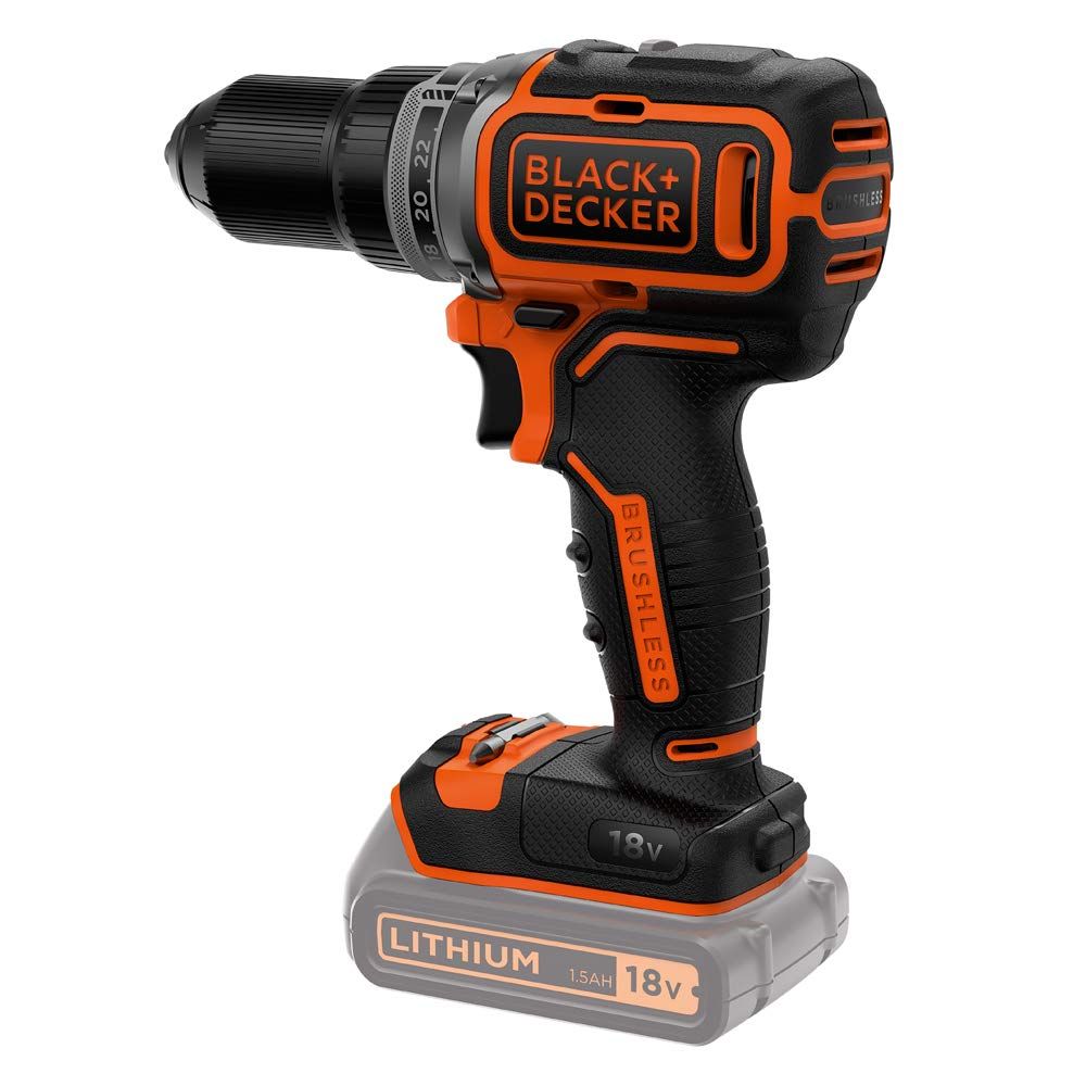 Black&Decker Aku bušilica/odvijač 18V BL186N slika 1