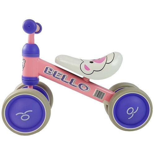 Dječji bicikl na 4 kotača Bello rozo/ljubičasti slika 2