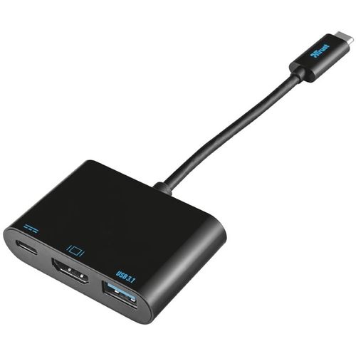 Trust Adapter USB Multi-Port Type-C na HDMI, Type-C, USB 3.1, crni (21260) slika 4