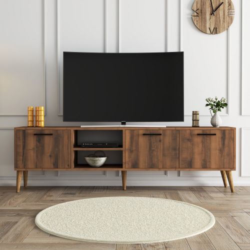 Exxen - 1583 Walnut TV Stand slika 1