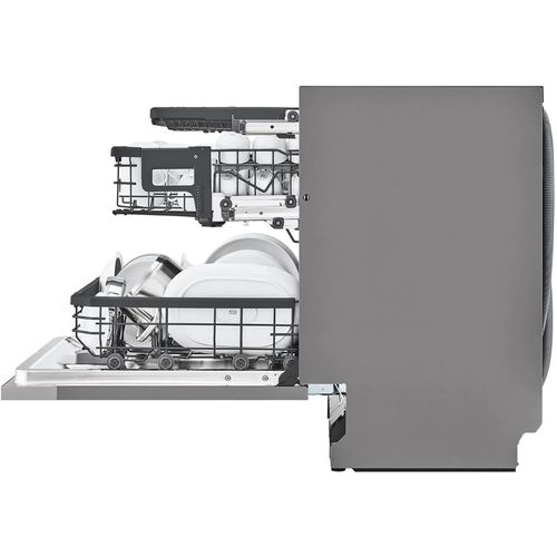 LG DB325TXS QuadWash™ Ugradna mašina za pranje sudova na paru sa TrueSteam™ tehnologijom, 14 kompleta, Širina 59.8 cm slika 11