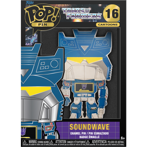 Funko Pop Pin: Transformers: Soundwave slika 1