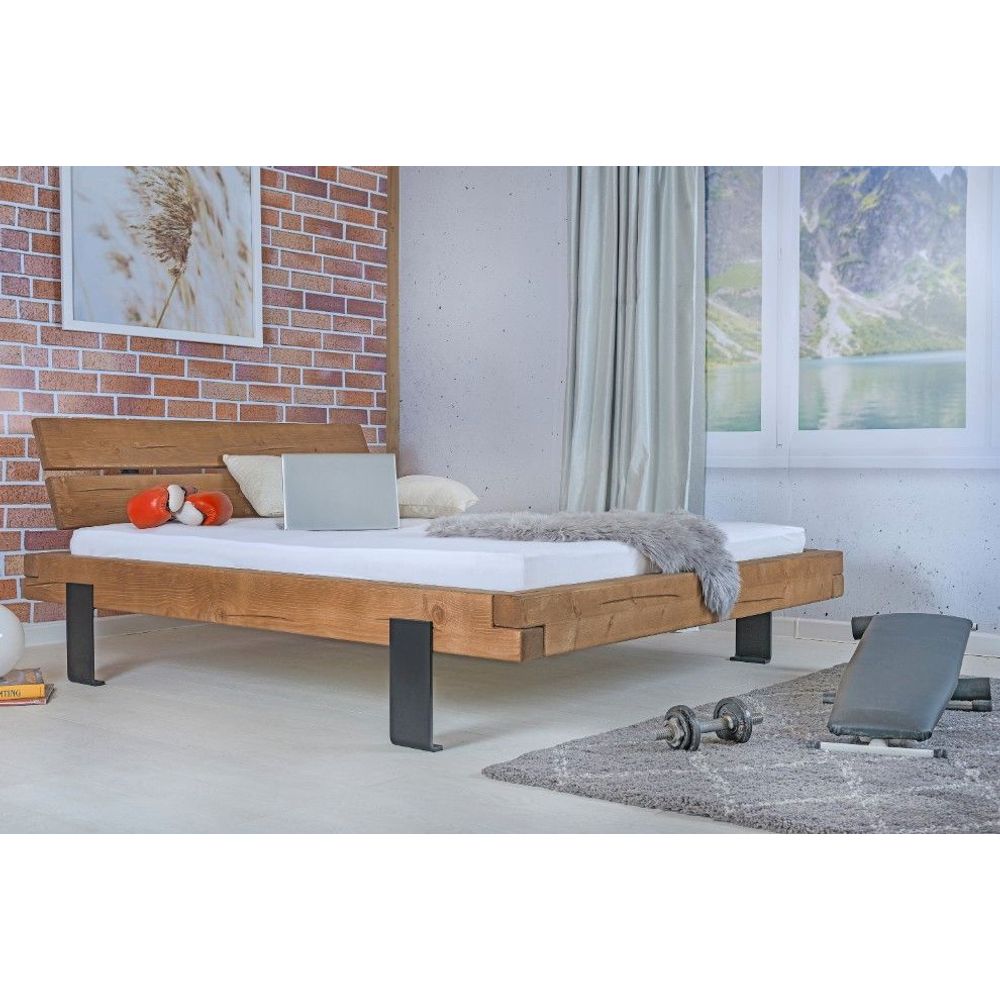 Krevet MALAK 4 160 x 200 cm hrast slika 2