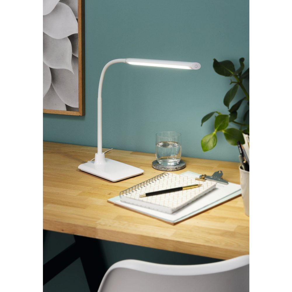 Eglo Laroa stolna, /1, led, 4,5w, 550lm, s kvač. Na dodir, dimabilna bijeLa  slika 7