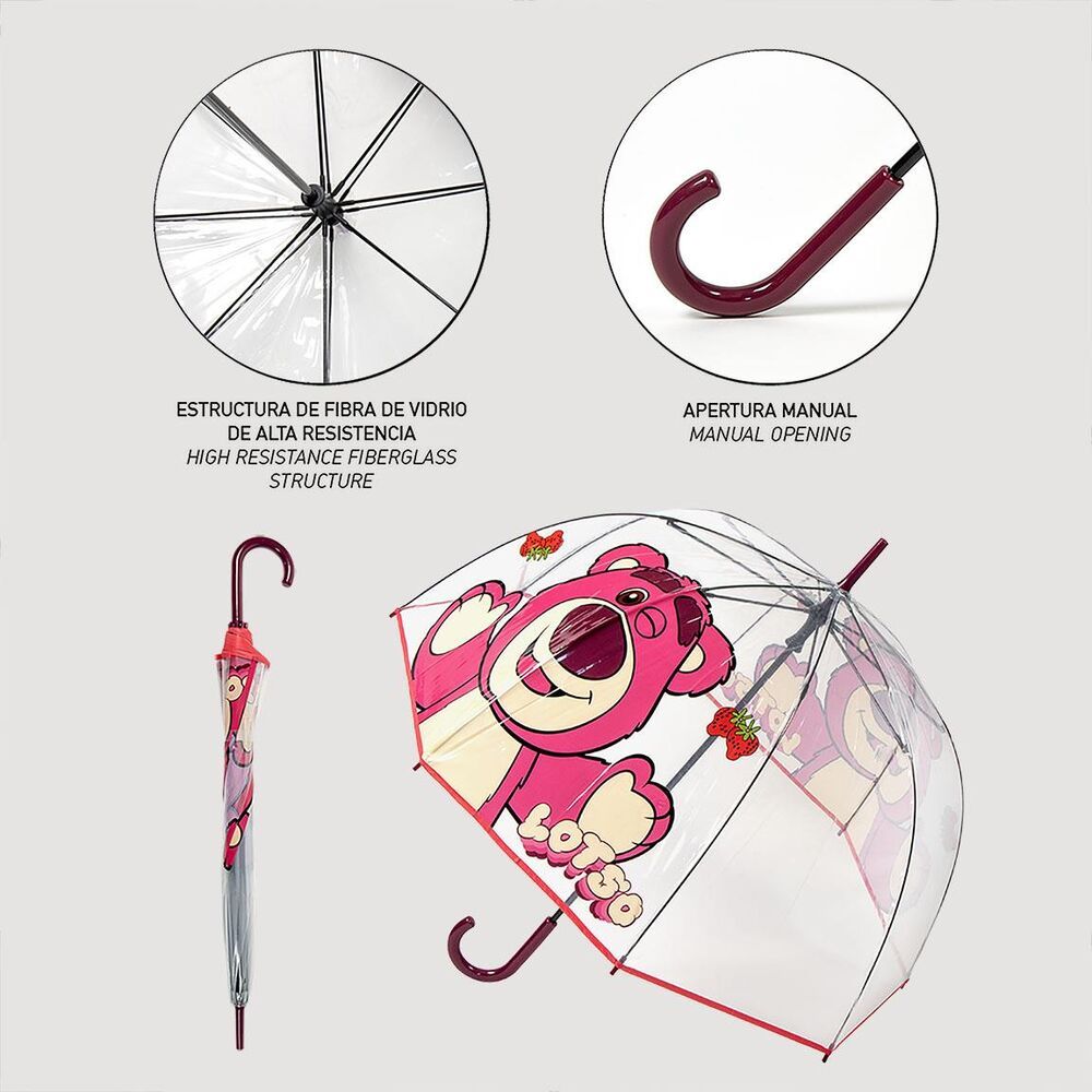 Disney Toy Story Lotso ručni kišobran 60 cm slika 2