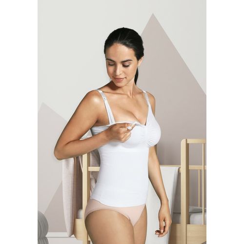Carriwell Potkošulja za dojenje, bez šavova - bijela, XL slika 9