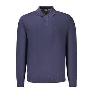 HUGO BOSS MEN'S SWEATER BLUE