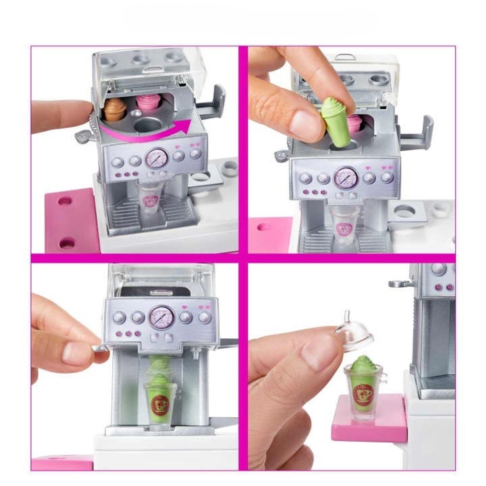 Barbie Set lutka u kafeteriji slika 3