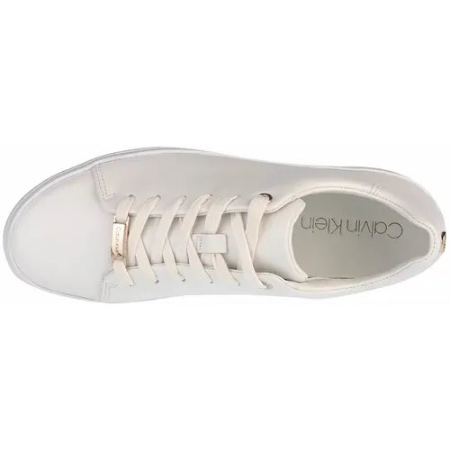 Calvin Klein flatform lace up ženske tenisice hw0hw00575-0k4 slika 7