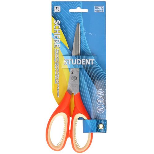 TTO Makaze ''Soft Grip Student'' 21cm, Sorto Boje slika 1