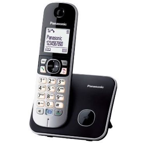 PANASONIC telefon bežični KX-TG6811FXB crni slika 1