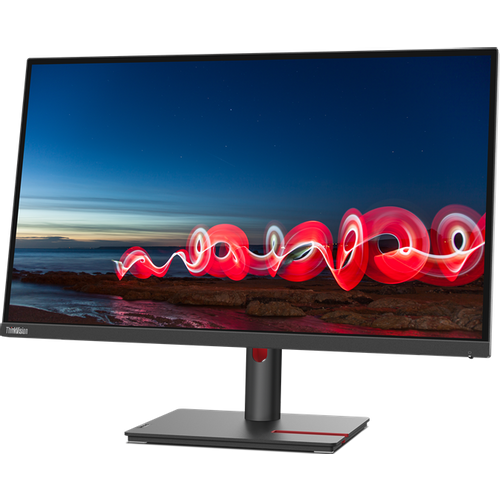 Lenovo Think 63A4MAT1EU 27.0" ThinkVision T27i-30(A22270FT0), 1920x1080 Wide 16:9 LED IPS Anti Glare, 1000:1, 6ms (4ms extreme mode), 300cd/m², 178/178, VGA, HDMI, DisplayPort, 4xUSB 3.2 Gen1/1x USB-B 3.2 Gen1, Black, Tilt, Lift, Swivel, Pivot slika 1