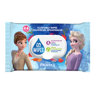 Gowipes vlažne maramice za bebe 2u1 Disney Frozen 44 komada