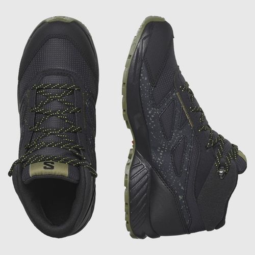 Dječje Tenisice Salomon Outway Mid Cswp Black/Green slika 3