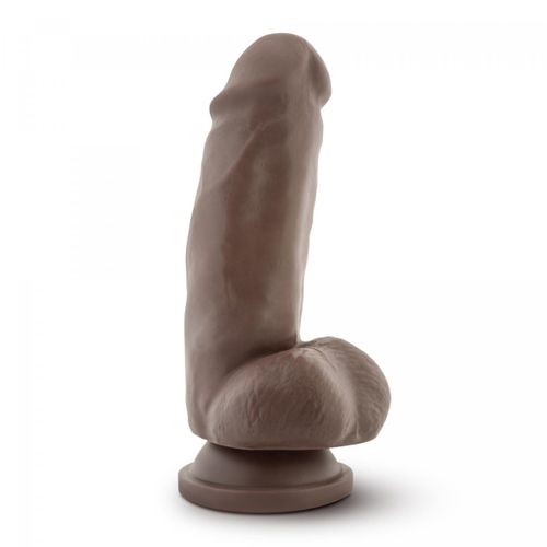 Dildo Dr. Skin - Mr. Smith, 18 cm, tamno smeđi slika 3