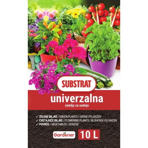 Substral ZEMLJA UNIVERZALNA 10 L  slika 1