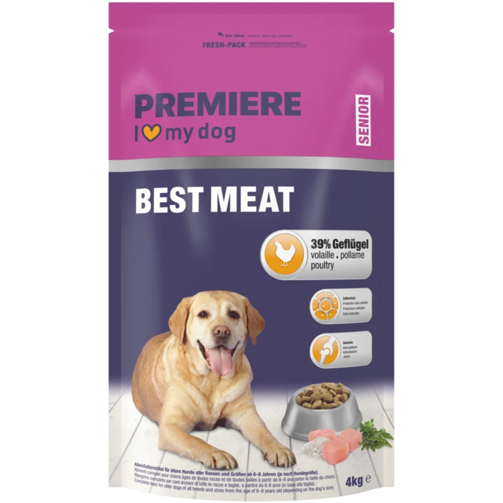 Premiere Best Meat Senior perad 4 kg slika 1