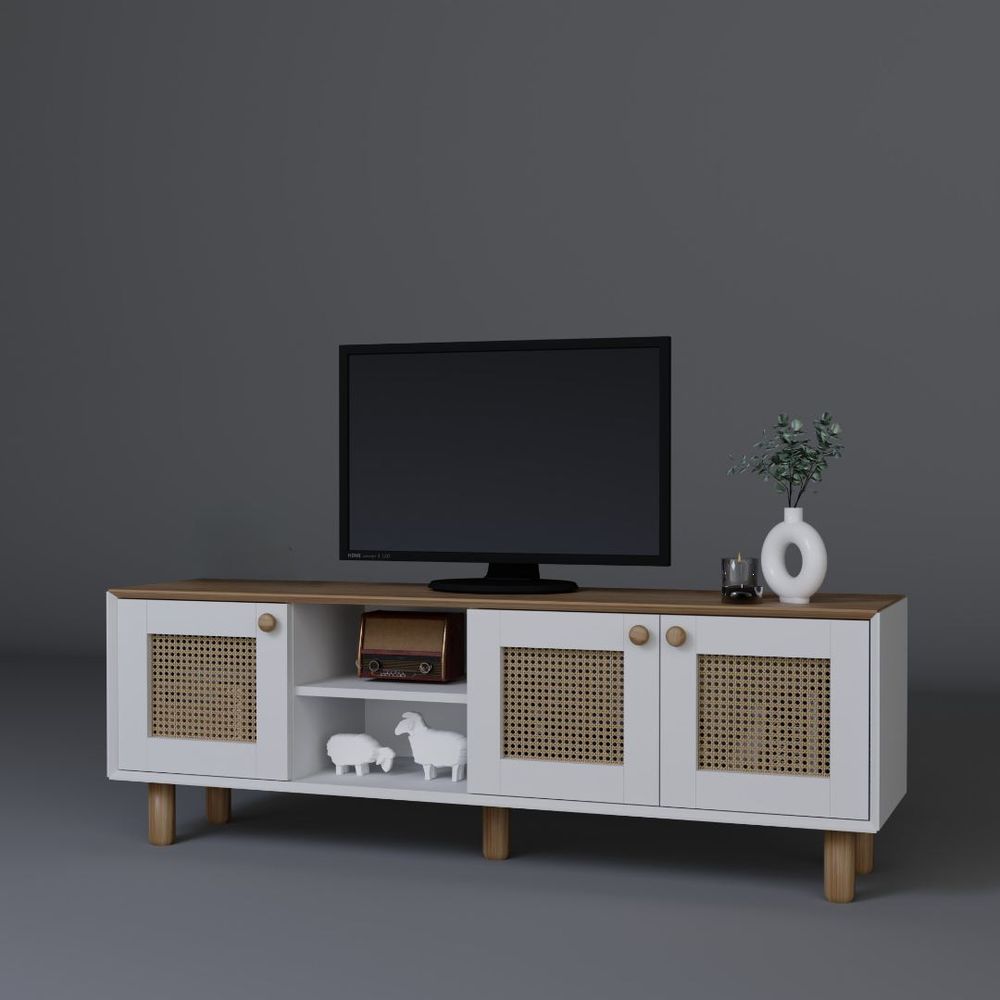 TV Stalak Bohemian 1600-143, boje vrtne hrastovine slika 6