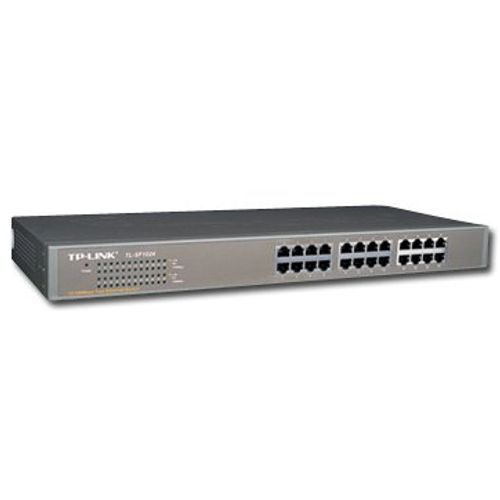 Switch TP-Link TL-SF1024, 24-Port RJ45 10/100Mbps Standard 19-inch rack-mountable steel case switch, 4.8Gbps Switching Capacity, Fanless, Auto Negotiation/Auto MDI/MDIX slika 4