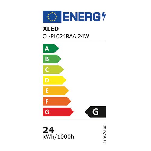 XLED CL-PL024RAA 24W 4000K Nadgradni okrugli LED panel 2100Lm,Fi282-28mm slika 3