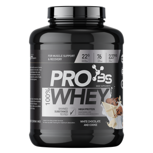 100% PRO WHEY 2.27KG BASIC SUPPLEMENTS -  White Chocolate & Cookie