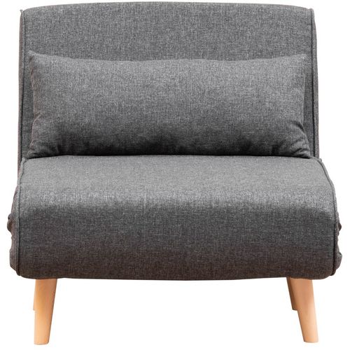 Atelier Del Sofa Fotelja na razvlačenje, Tamno siva, Folde Single - Dark Grey slika 5