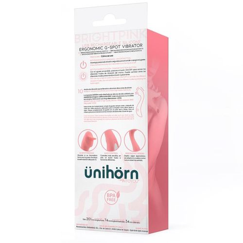 Unihorn Brightpink G-Spot Vibrator slika 10