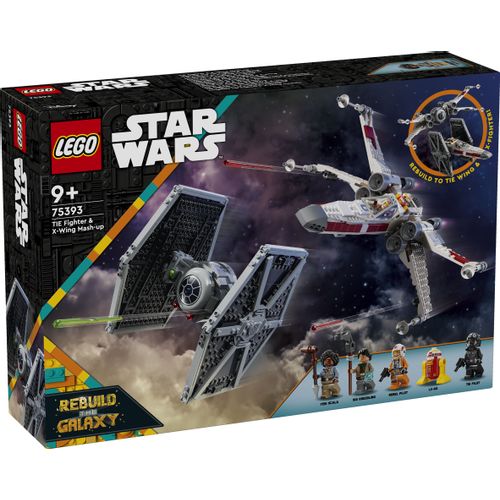 LEGO® STAR WARS™ 75393 TIE Fighter i X-Wing u kombinaciji slika 1