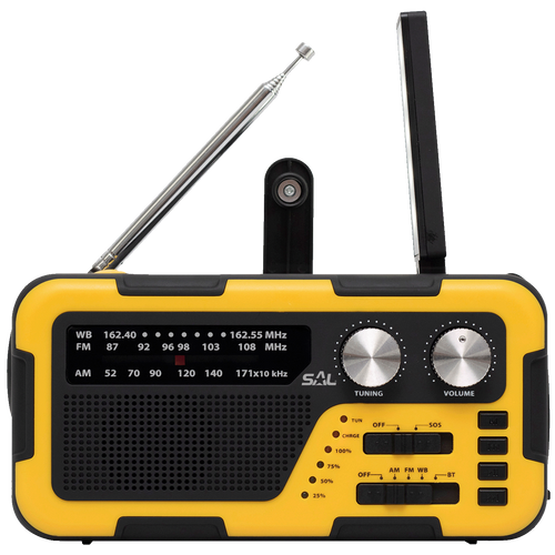 SAL Radio prijemnik, solarno / USB napajanje, Bluetooth - RPH 2 slika 3