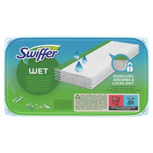 Swiffer Wet Vlažne maramice za čišćenje poda refil 10/1 slika 1