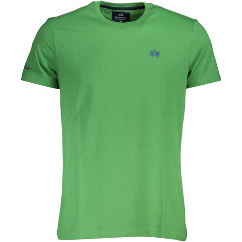 LA MARTINA MEN'S SHORT SLEEVE T-SHIRT GREEN slika 1