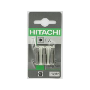 Hikoki set bitova 752312 1/4” Torx (T30; 3/1)