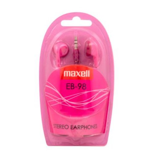 MAXELL SLUŠALICE EB-98 PINK EAR BUD slika 1