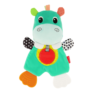 Infantino 316259 Baby plišana igračka Cuddly Teether - Hippo