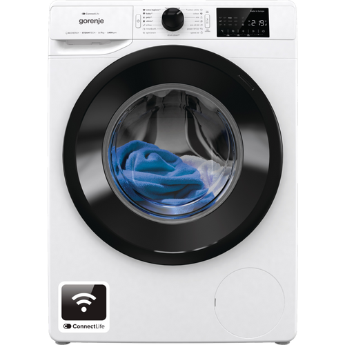 Gorenje WPNEI74A1SWIFI Veš mašina 7 kg, 1400 rpm, Inverter PowerDrive, SteamTech, WiFi, Dubina 54.5 cm slika 1