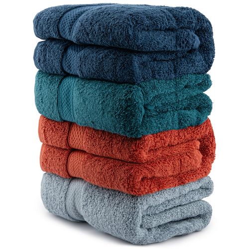 Colourful Cotton Set ručnika za kupanje (4 komada) Colorful 70 - Style 7 slika 1