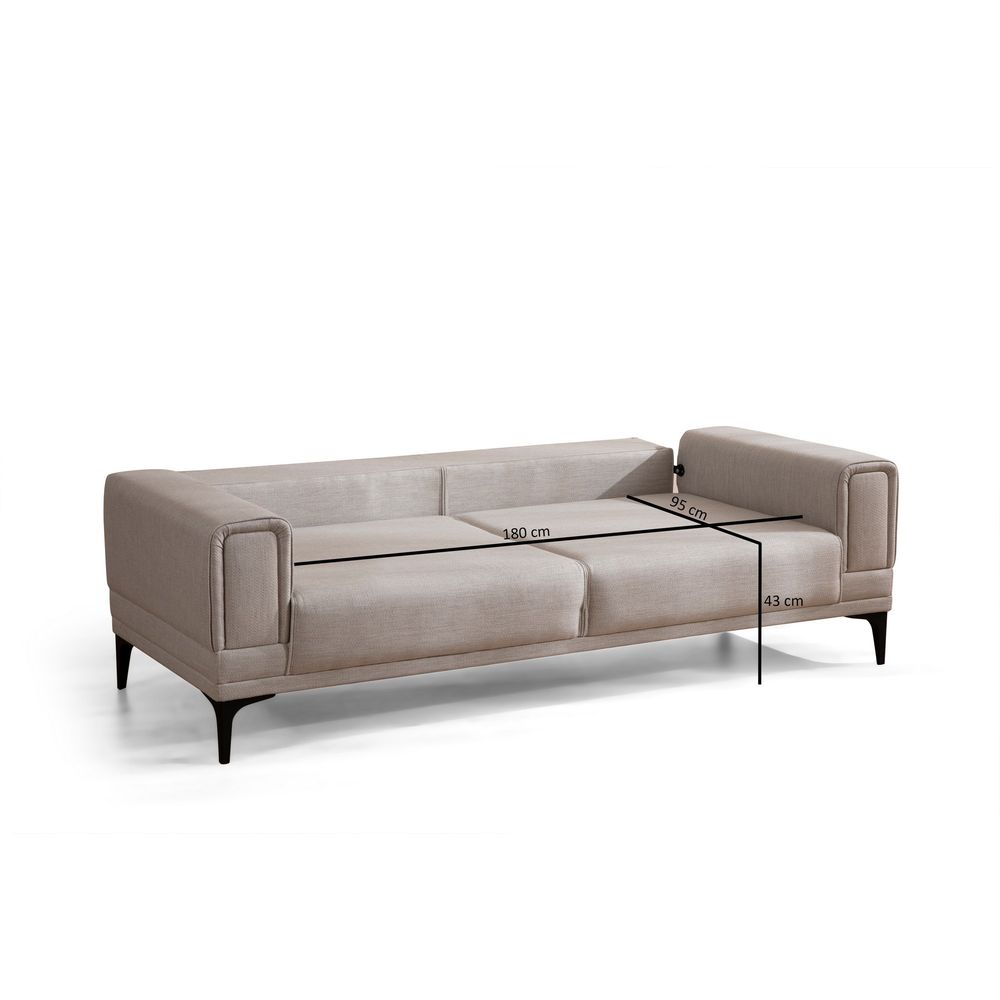 Horizon - Ecru Ecru Trosjed na Razvlačenje slika 9