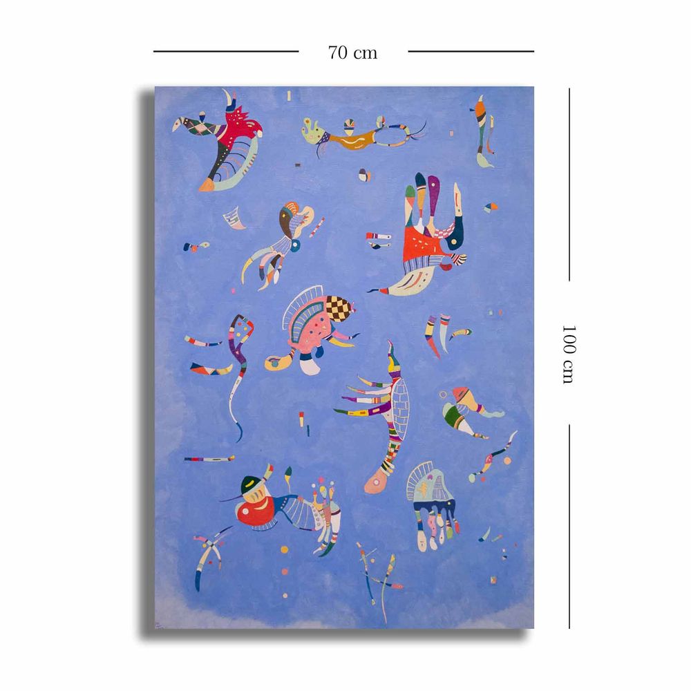 Dekorativna Platnena Slika 'Kandinsky Inspiracija' u Više Boja slika 3