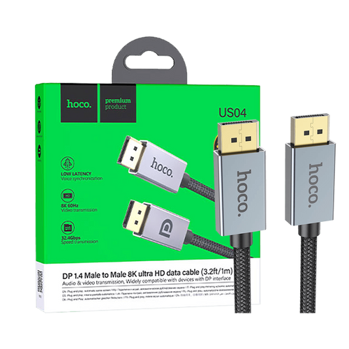 hoco. Kabl display port na display port, US04, 1 met - US04 1M slika 1