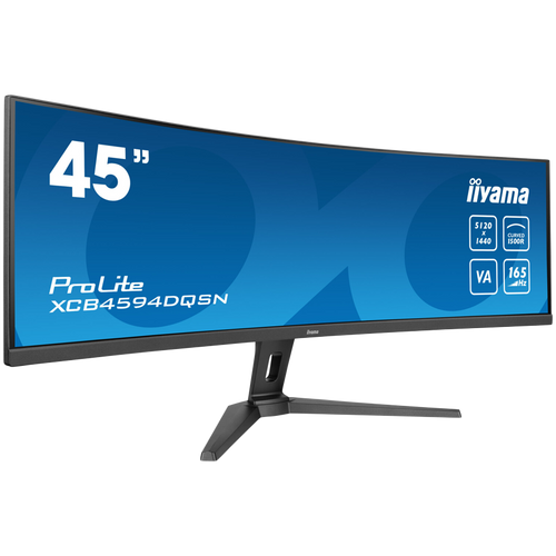 IIYAMA Monitor LED XCB4594DQSN-B1 45’’ Dual QHD VA Panel s KVM Prekidačem, USB-C 90W Dock i RJ45 slika 2